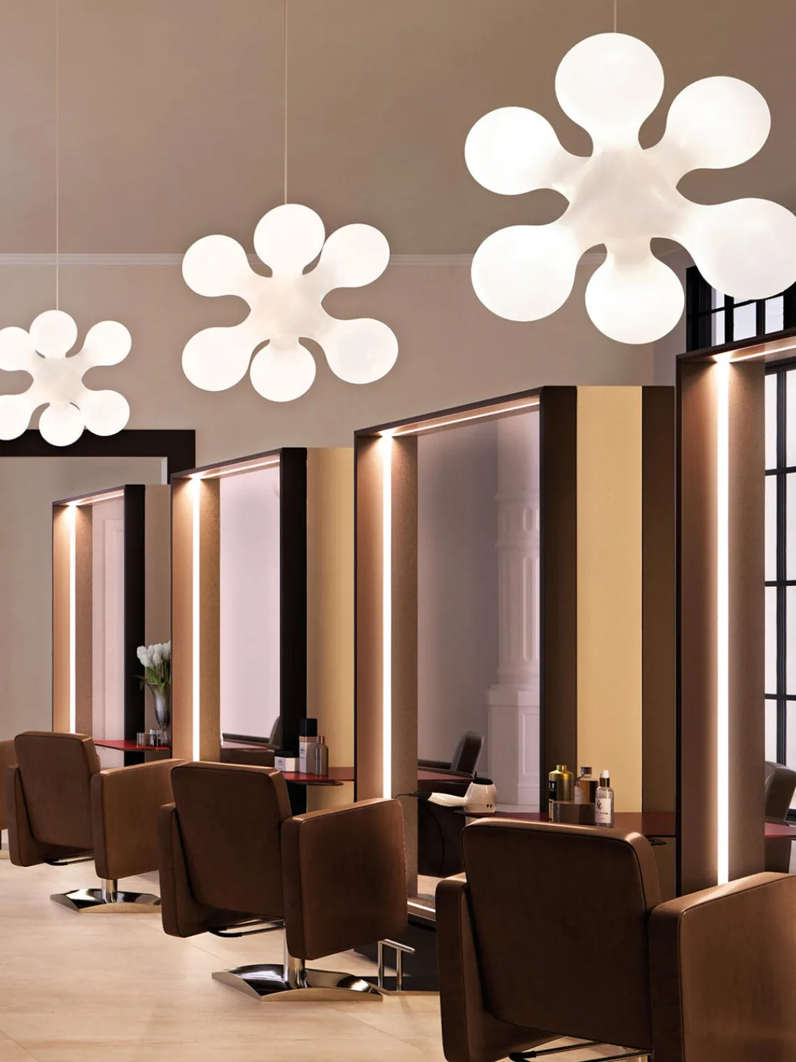 Lámparas De Techo|Lámparas De Techo>kdln Lámpara de techo regulable de diseño Atomium