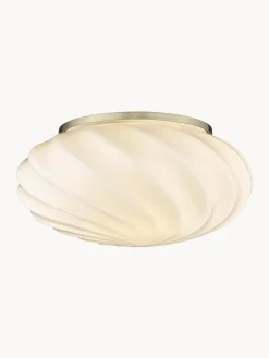 Plafones|Lámparas De Techo>Halo Design Lámpara de techo soplada Twist, Ø 35 cm