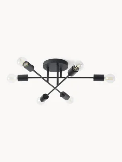 Plafones|Lámparas De Techo>Westwing Collection Lámpara de techo Venja Negro