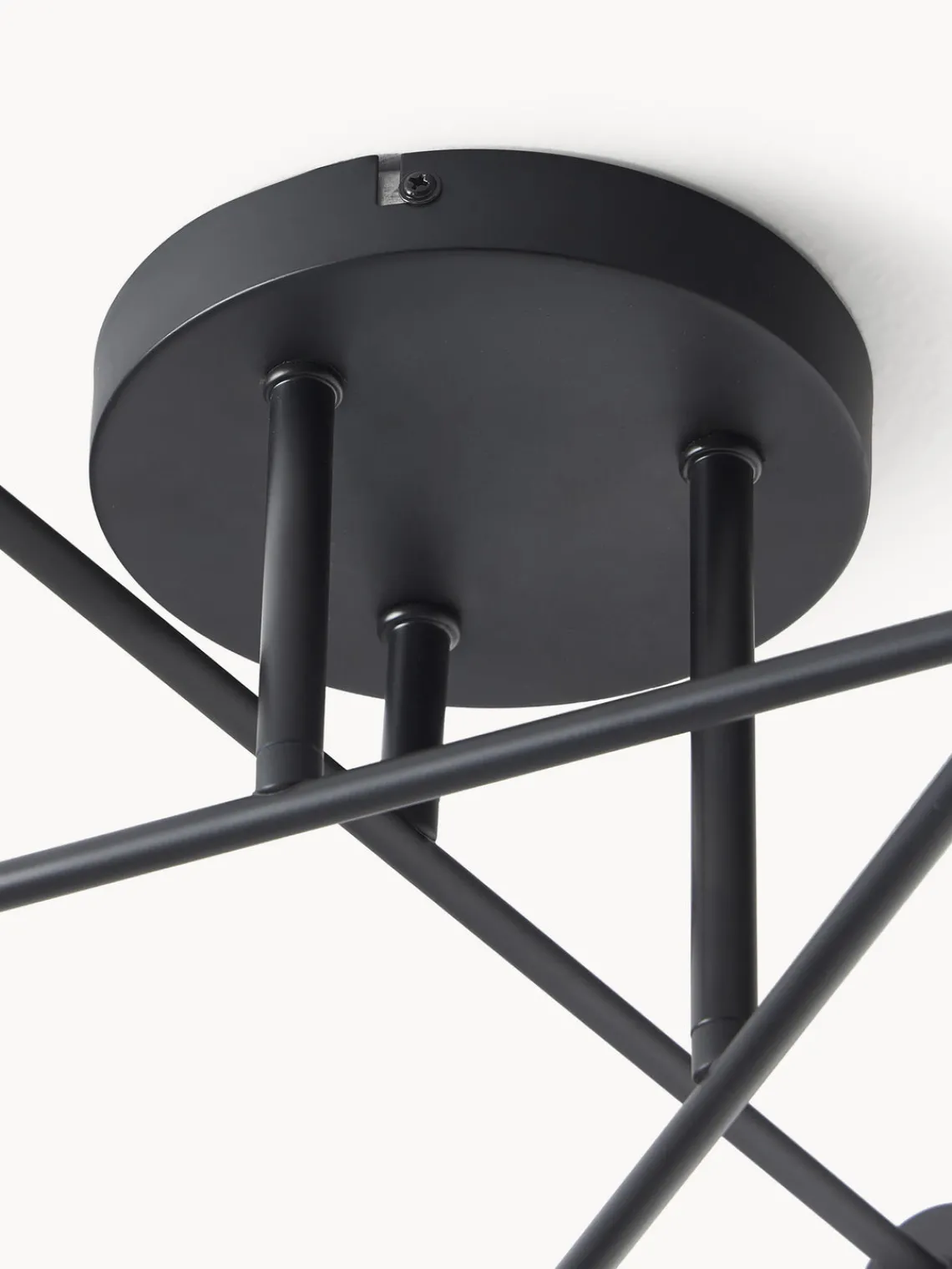 Plafones|Lámparas De Techo>Westwing Collection Lámpara de techo Venja Negro