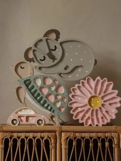 New Lámpara infantil LED artesanal regulable Koala, con función de temporizador Niños Decoración Infantil|Lámparas Infantiles