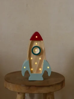 Discount Lámpara infantil LED artesanal regulable Rocket Mini, con función de temporizador y control a mando Niños Lámparas Infantiles|Lámparas Infantiles