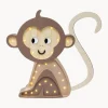 Decoración Infantil|Lámparas Infantiles>Little Lights Lámpara infantil LED artesanal regulable con función de temporizador y control a mando Monkey