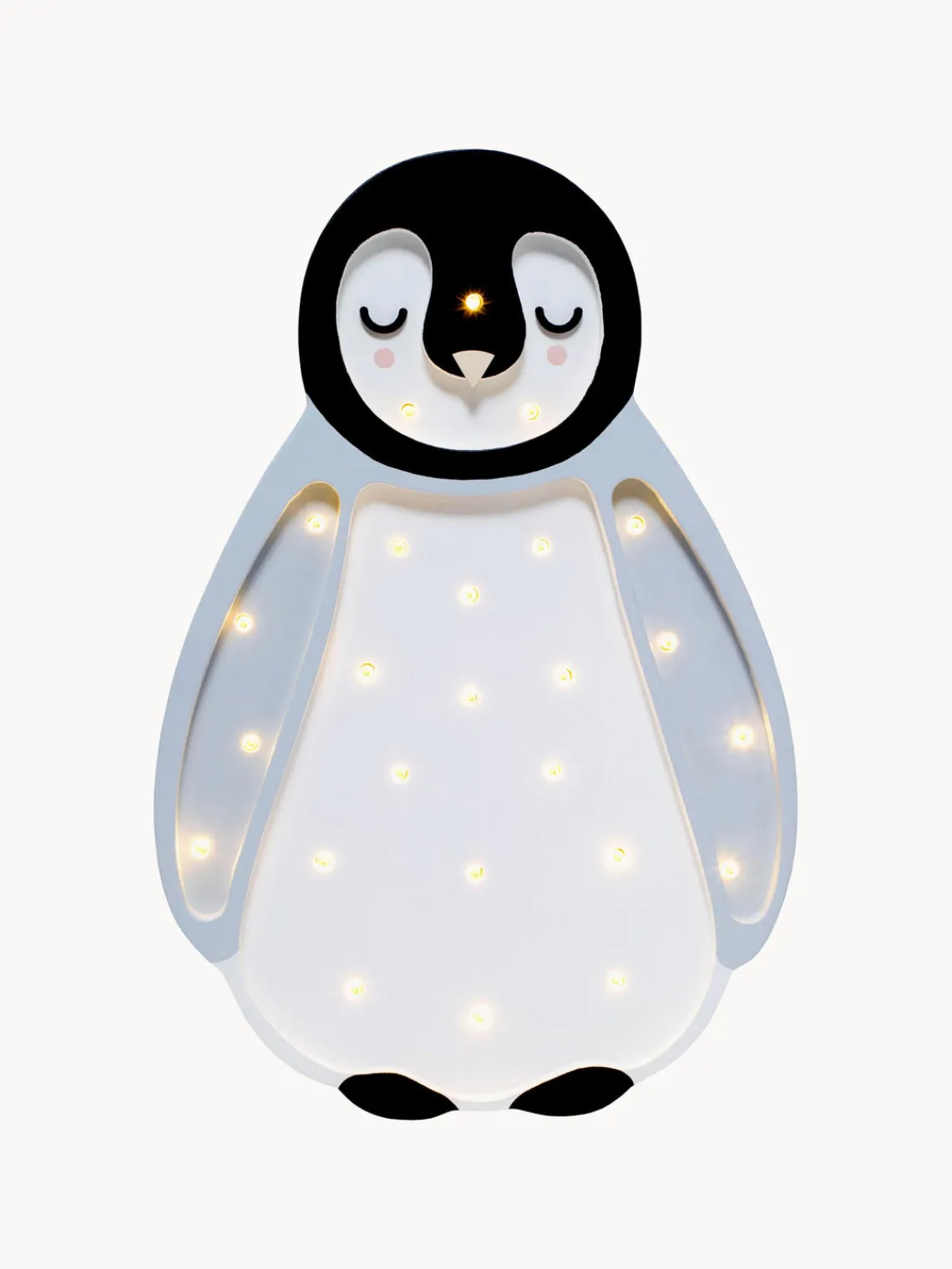 New Lámpara infantil LED artesanal regulable Baby Penguin, con función de temporizador Niños Decoración Infantil|Lámparas Infantiles