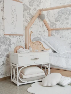 Lámpara infantil LED artesanal regulable Diplodocus, con función de temporizador Niños Decoración Infantil|Lámparas Infantiles