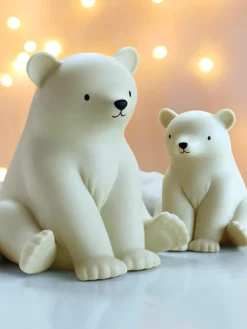 New Lámpara infantil Polar Bear, con función de temporizador Niños Decoración Infantil|Lámparas Infantiles
