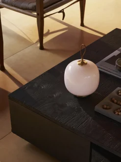 Lámparas De Mesa De Exterior|Lámparas De Mesa De Exterior></noscript>Louis Poulsen Lámpara LED para exterior regulable VL 45, portátil Rosa claro, latón