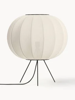 Lámparas De Pie|Lámparas De Techo>Made By Hand Lámpara pequeña de pie trípode de fibra sintética Knit-Wit