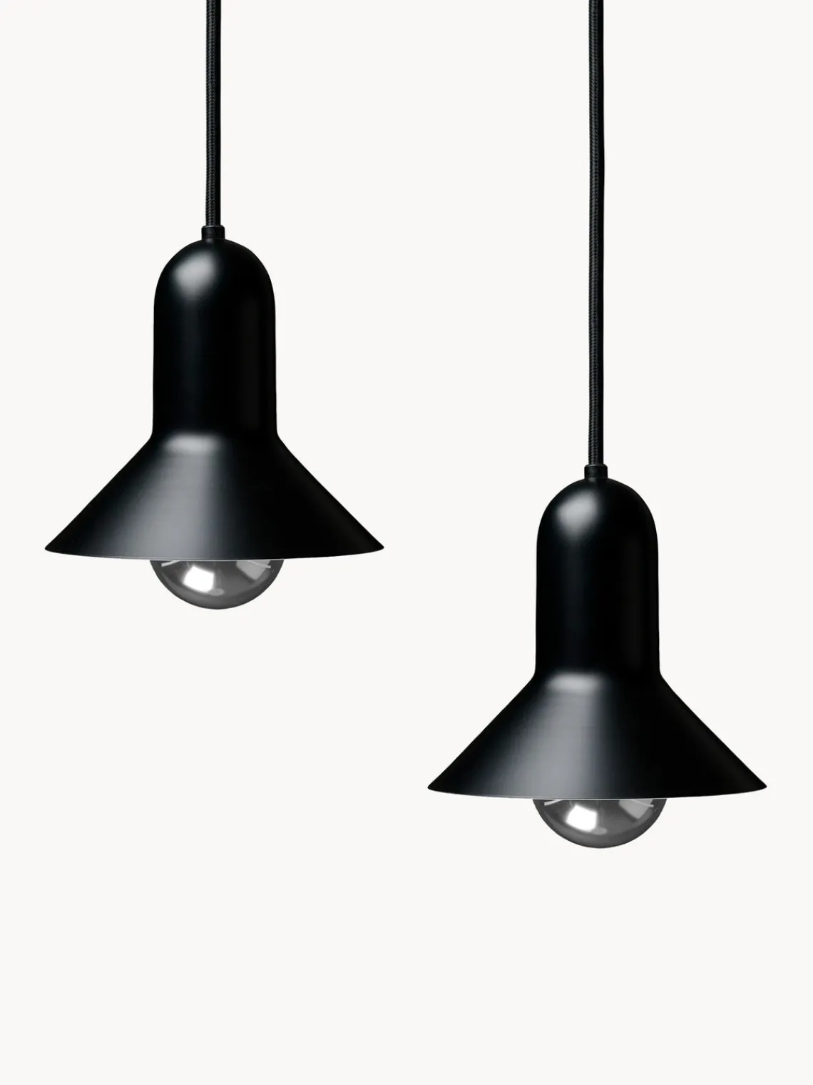 Lámparas De Techo|Lámparas De Techo>Carl Hansen & Søn Lámparas de techo pequeñas Confetti BT1091, 2 uds. Negro mate