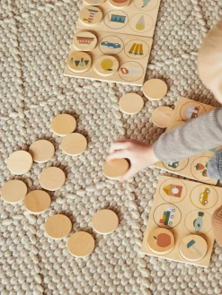 Lotería de imágenes Lotto, 28 pzas. Niños Juguetes A Partir De 1 Año|Decoración Infantil