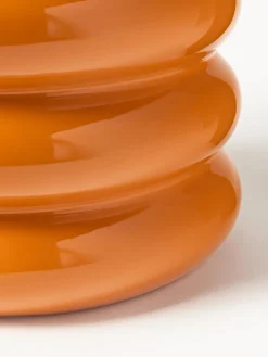 Maceteros|Jarrones></noscript>Westwing Collection Maceta de gres Rudi, 30 cm Naranja brillante