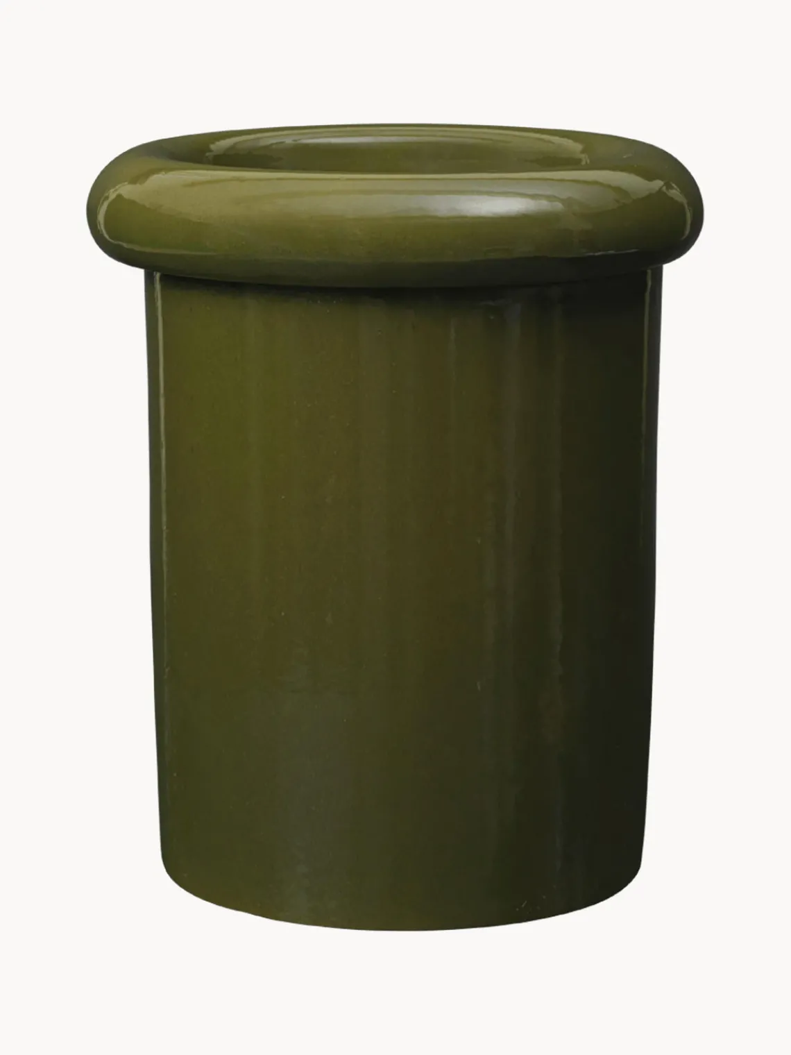 Maceteros|Jarrones>Ferm Living Maceta Rollo, 36 cm Verde brillante