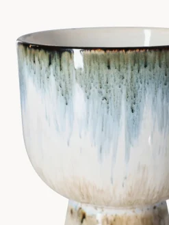 Online Macetero artesanal con esmalte reactivo Retro Maceteros|Jarrones