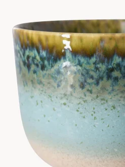 Sale Macetero artesanal con esmalte reactivo Retro Maceteros|Jarrones