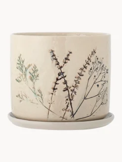 Maceteros|Jarrones>Bloomingville Macetero artesanal con platito Bea