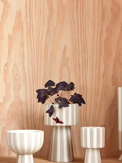 Maceteros|Jarrones>Oyoy Living Design Macetero artesanal Toppu, 24 cm Tonos beige