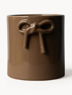 Sale Macetero de cerámica Bow, 14 cm Maceteros|Jarrones