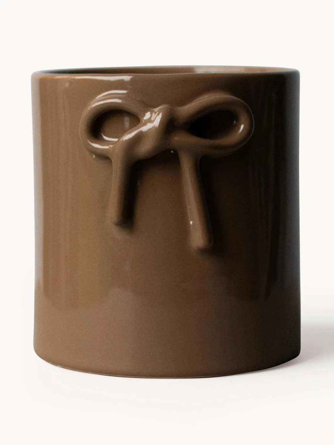 Sale Macetero de cerámica Bow, 14 cm Maceteros|Jarrones