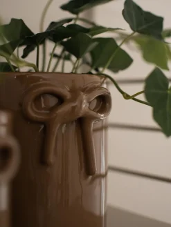 Sale Macetero de cerámica Bow, 14 cm Maceteros|Jarrones