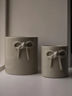 Online Macetero de cerámica Bow, 11 cm Maceteros|Jarrones