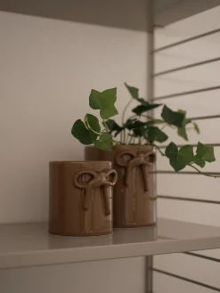 Macetero de cerámica Bow, 11 cm Maceteros|Jarrones