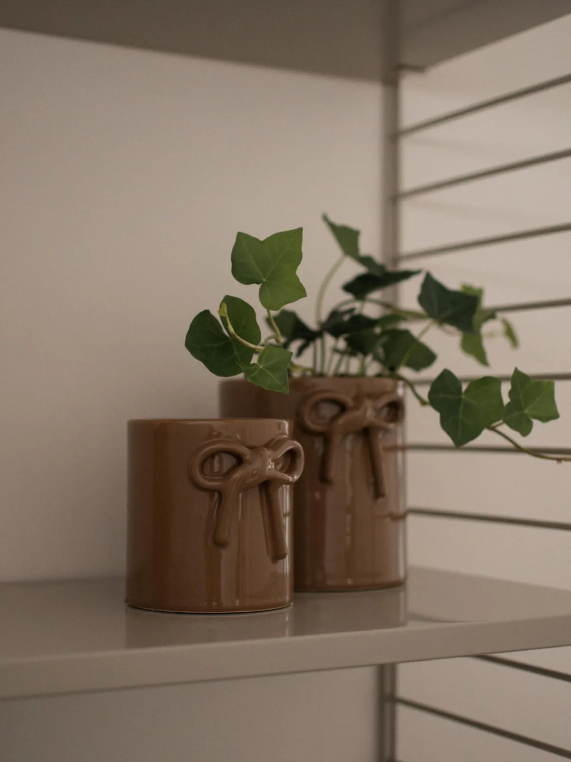 Macetero de cerámica Bow, 11 cm Maceteros|Jarrones