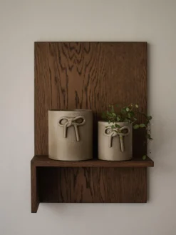 New Macetero de cerámica Bow, 11 cm Maceteros|Jarrones