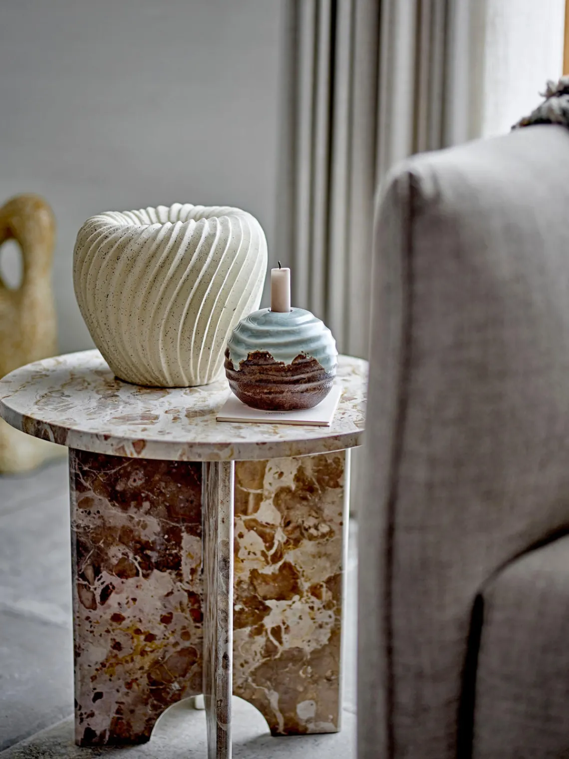 Maceteros|Jarrones>Bloomingville Macetero de gres Maham