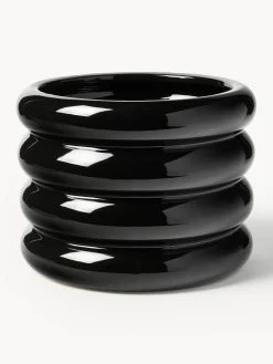 New Macetero de gres Rudi, 23 x 3 cm Maceteros|Jarrones