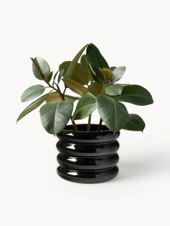 New Macetero de gres Rudi, 23 x 3 cm Maceteros|Jarrones