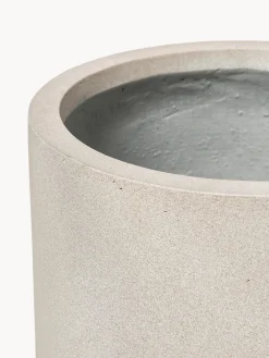 Jarrones|Maceteros De Exterior>Westwing Collection Macetero de hormigón Tuscany, 40 cm Beige claro