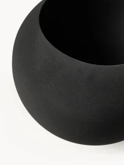 Maceteros|Jarrones></noscript>AYTM Macetero de metal de pared Globe Negro
