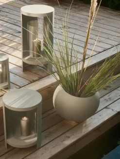 Clearance Macetero de metal Globe Maceteros|Jarrones