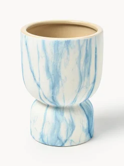 Clearance Macetero en look mármol Kiko, 20 cm Maceteros|Jarrones