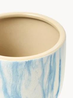 Clearance Macetero en look mármol Kiko, 20 cm Maceteros|Jarrones