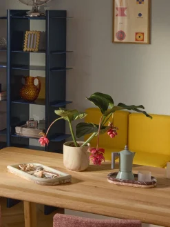 Hot Macetero en look mármol Kiko, 17 cm Maceteros|Jarrones