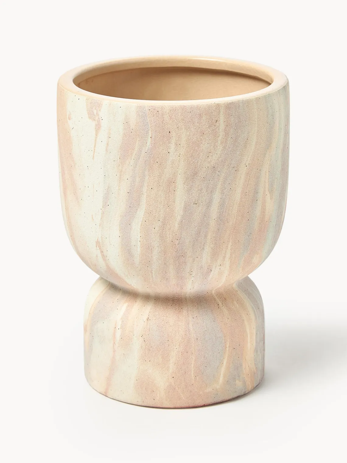 Discount Macetero en look mármol Kiko, 20 cm Maceteros|Jarrones