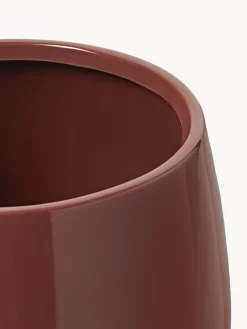 Maceteros|Jarrones></noscript>Westwing Collection Macetero grande de dolomita Olea, 32 cm Rojo óxido brillante