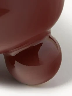 Maceteros|Jarrones></noscript>Westwing Collection Macetero grande de dolomita Olea, 32 cm Rojo óxido brillante