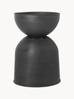 Maceteros|Maceteros De Exterior></noscript>Ferm Living Macetero Hourglass, 73 cm Negro mate
