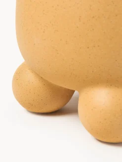 Maceteros|Jarrones></noscript>Westwing Collection Macetero Olea, 26 cm Mostaza mate