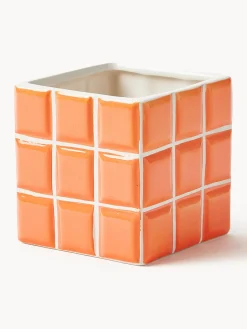 Maceteros|Jarrones>&k Amsterdam Macetero pequeño de dolomita Tile