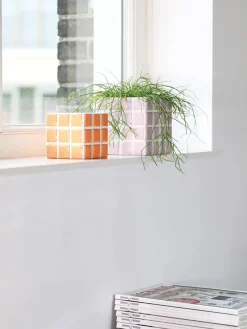 Maceteros|Jarrones>&k Amsterdam Macetero pequeño de dolomita Tile