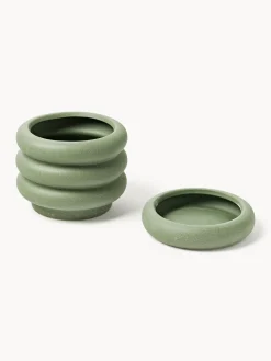 Macetero pequeño de gres Rudi, 16 x 5 cm Maceteros|Jarrones