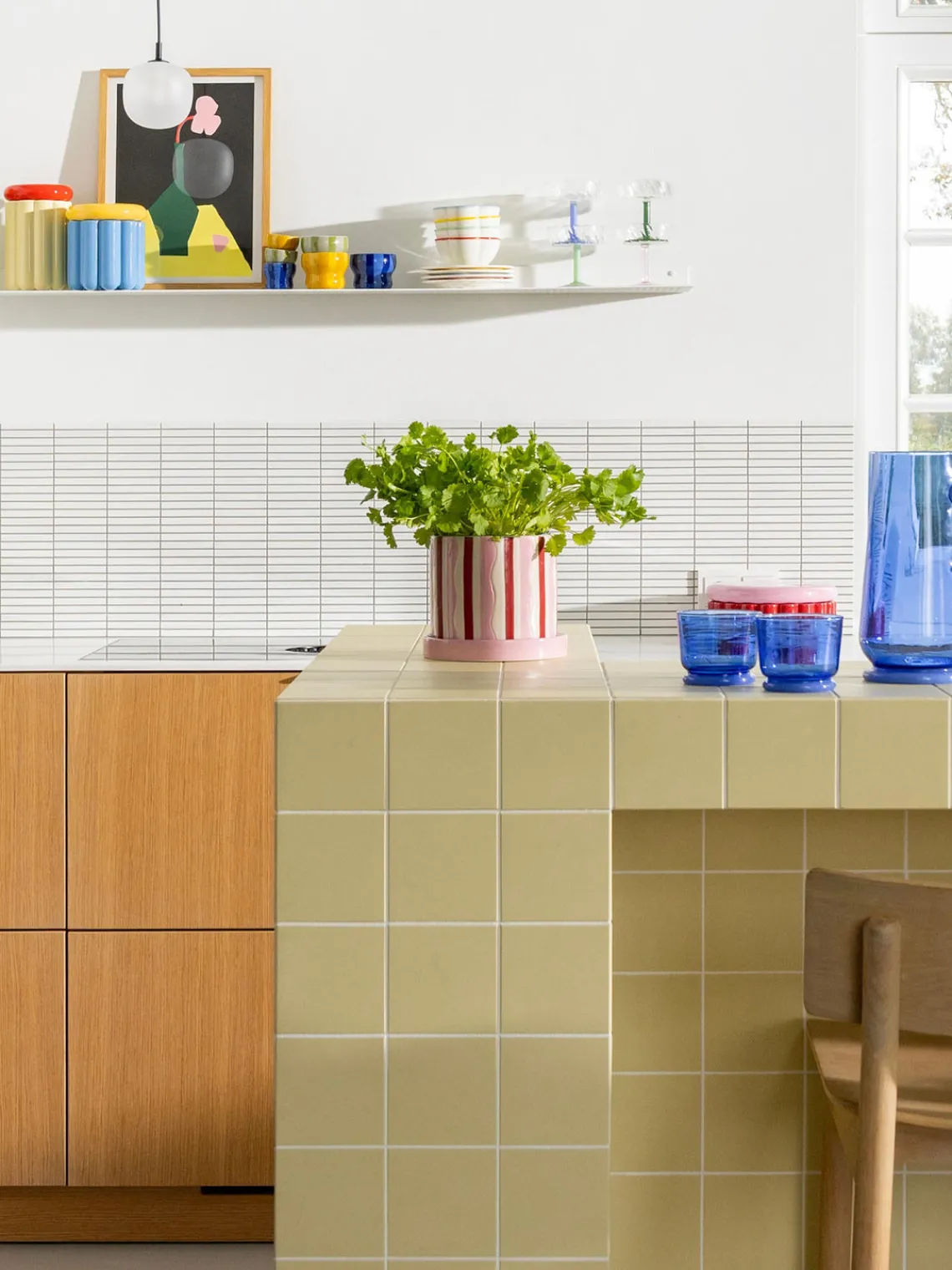 Macetero pintado a mano Clash Maceteros|Jarrones