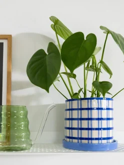 Maceteros|Jarrones>&k Amsterdam Macetero pintado a mano Clash