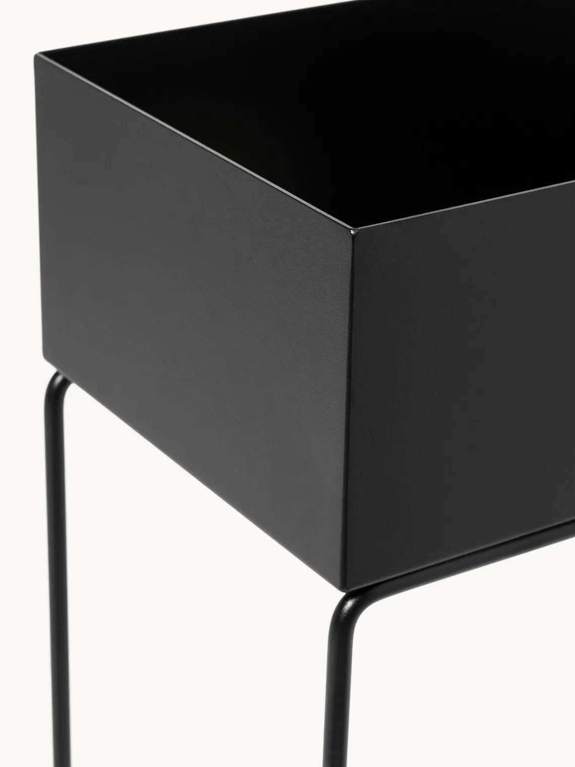 Maceteros|Maceteros De Exterior>Ferm Living Macetero Plant Box Negro