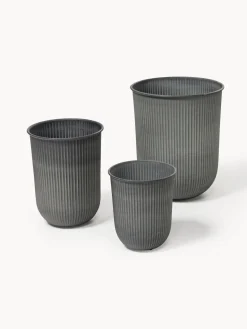 Online Maceteros Out Stripe, 3 uds. Maceteros|Jarrones