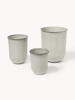 Online Maceteros Out Stripe, 3 uds. Maceteros|Jarrones