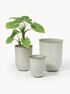 Online Maceteros Out Stripe, 3 uds. Maceteros|Jarrones